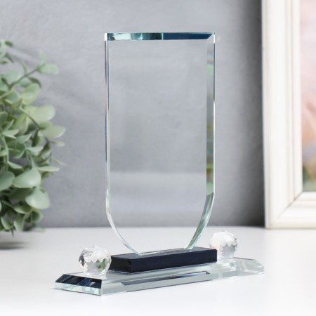 Souvenir glass "Award stele" 17x12x4 cm-1