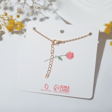 Pendant I love you mama, black color in gold, 47 cm-2