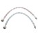 Accoona A9690-2 sink mixer, single-legged, with a nut, stainless steel