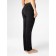 Women's jeans with a high landing CONTE Elegant, size L, color Washed Black
