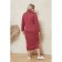 Women's dress, size 62, burgundy color
