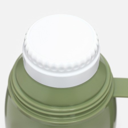 Thermos 1 l, with a glass flask, retains heat 15 hours, mix-3