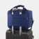 Road bag on lightning, 2 external pockets, a long belt, blue color