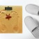 Floor Libra Luazon LVE-005 "Sand", electronic, up to 180 kg, 2xaa (not in the kit)