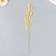 Decor for the creativity "Kolos wheat" green 28 cm