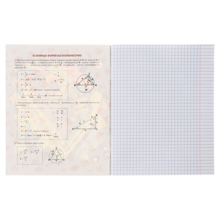 Subject note Calligrata Top "sneakers", 48 sheets in a geometry cage, reference material, cardboard cover, glossy lamination, offset unit-1