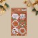Paper stickers "New Year's Post", for gifts, 9 x 16 cm, New Year