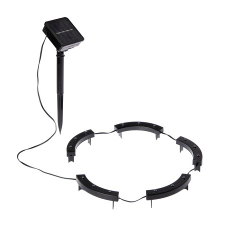 Garden lamp on the sunny battery "Hoop", 15 LED, glow warm white-3