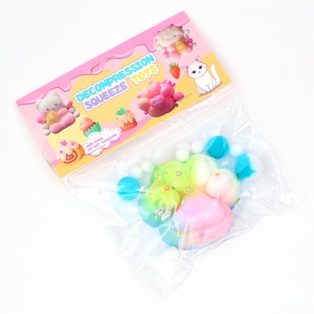 Squish anti -stress - toy "Rainbow Paw"-9