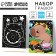 Engraving "Milot" with a color effect, set 2 pcs, stack
