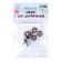 Screw eyes with plugs, set 4 pcs, size 1 pc: 1.3 × 1 cm