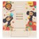 Books for books of the multi-gun "Cheburashka", adjustable angle of inclination, metal, with a pattern on the case