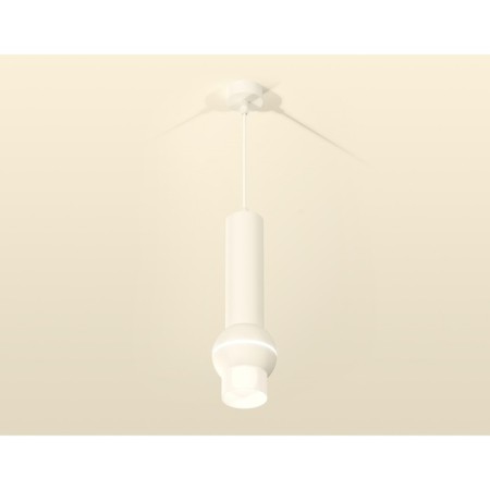 A set of suspended lamp with additional backlight Ambrella Light, Techno, XP1101013, GU5.3, Color White Sand-1