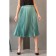 Female skirt, size 50, green color