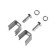A muffler nozzle 150 × 51 mm, landing 51 mm