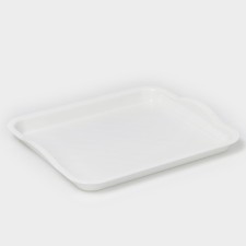 Tray, universal, 25 × 29 cm, white color