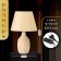 Jesse table lamp E14 40W beige-white 25x25x39 cm