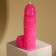 Interior candle "Anatomy", pink
