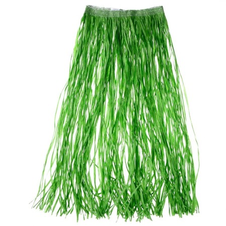 Hawaiian skirt, 80 cm, green color-1