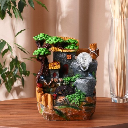 Fountain "Stone Fazend" 12x16x27 cm (with backlight)
