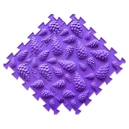 Modular massage rug "Forest", 8 modules, 4 species, color mix-7