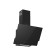 Delvento DLV61D1 hood, inclined, 750 m3/h, 3 speeds, 50 cm, black