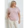 Female T -shirt, size 66, powder color