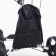 Tail for transporting bags for golf PGM, folding, aluminum, white