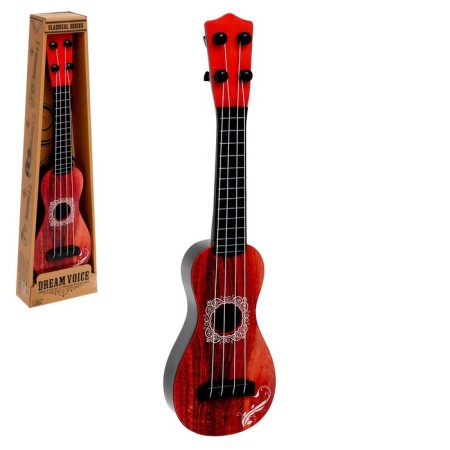 Musical toy "Guitar", 4 strings, colors mix