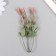 Artificial plant for creativity "Hippeastium" set of 6 pcs pink 11 cm