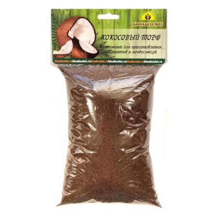 Coconut peat "Bio -Absolute ™", 1 liter
