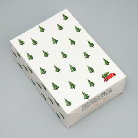 Folding box "Machine", 16 x 23 x 7.5 cm, New Year-1