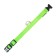 Collar with backlight, charging from USB, size S, Osh 34-41 cm, 3 modes, green