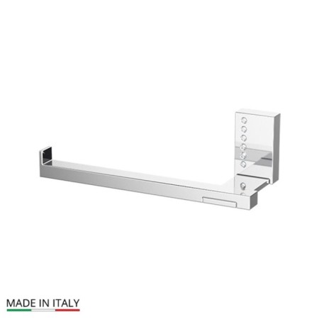Toilet paper holder, chrome - rhinestones, lineag
