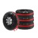 Wheel storage cover, R13-17, set 4 pcs