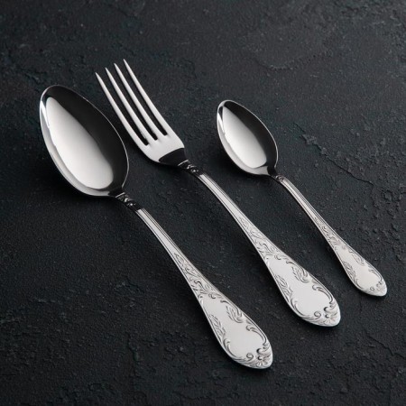 A set of cutlery "Ambassador", 18 items, cardboard box, silver color