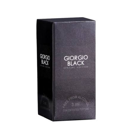 Men's oil perfume Giorgio Black, 3 ml-2