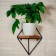 66-501 Wall stand 66-501 per 1 shelf with wood 25x20x35 cm