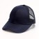 Baby cap for a boy with a grid, dark blue color, rr 54
