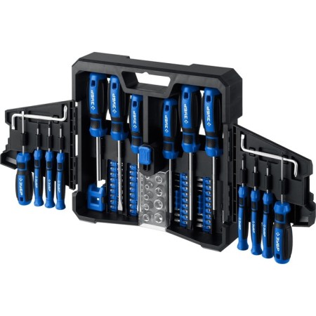 Set of screwdriver bison 25243, professional-63, 63 pcs.