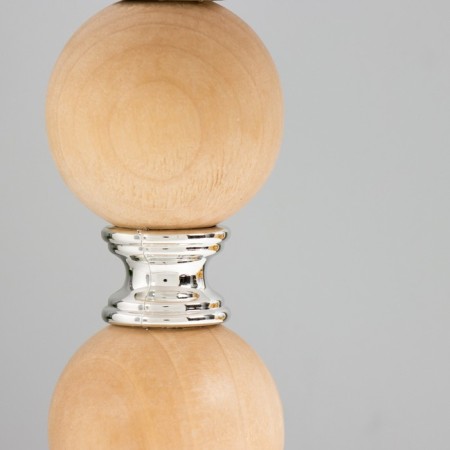 Apali table lamp E27 40W light wood 25x25x39 cm Risalux-4