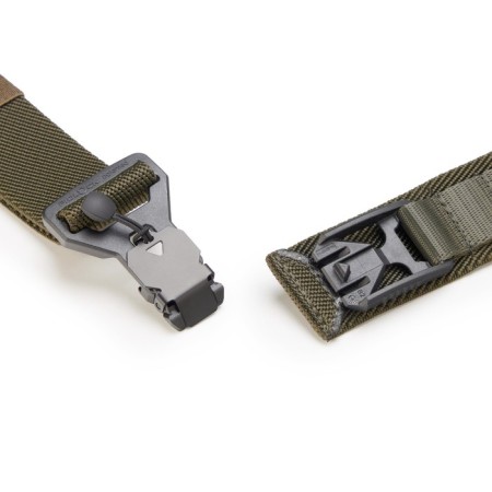 Tactical belt, trouser "Flex" magnetic buckle, size m, up to 100 cm, green-2