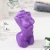 Figure Aromatic Female Silhouette, 9.5x4.5 cm, lavender