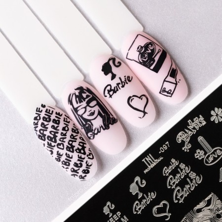 TNL Premium Barbie Doll Stamping plate-2