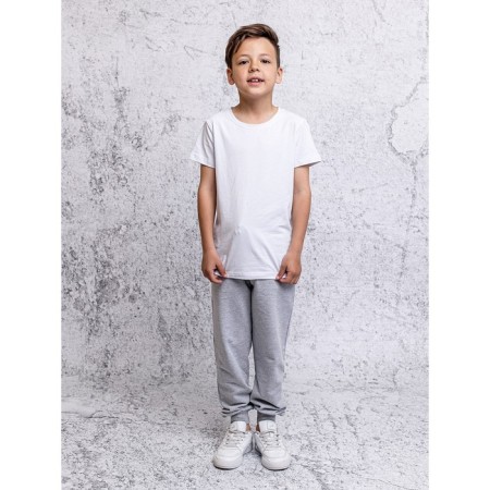 Children's T -shirt, height 104 cm, white color
