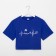 T -shirt shortened female minku color electro, size 48