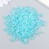 Beads for creativity plastic "Blue mother of pearl" set 20 grams d = 0.4 cm