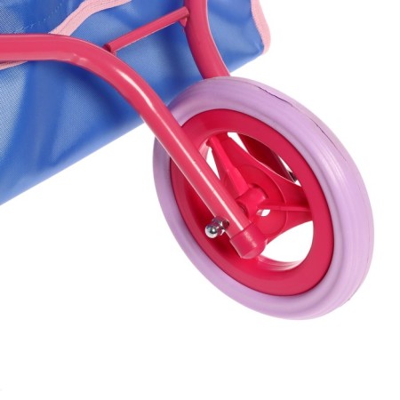 Puppet stroller No. 10, blue/lilac color-3