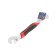 The wrench is a wrench of selfless tundra, 2k handle, 9 - 22 mm