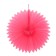 Paper product Decor "Circle", 25 cm, fuchsia color